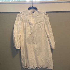 Universal Threads White long sleeve dress